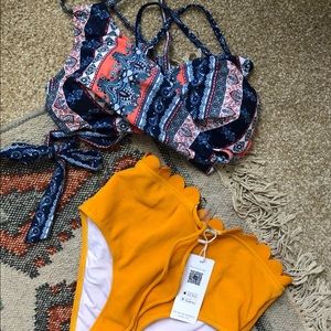 *BRAND NEW IN BAG* high waisted Bikini